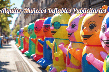 Alquiler Muñecos Inflables Publicitarios