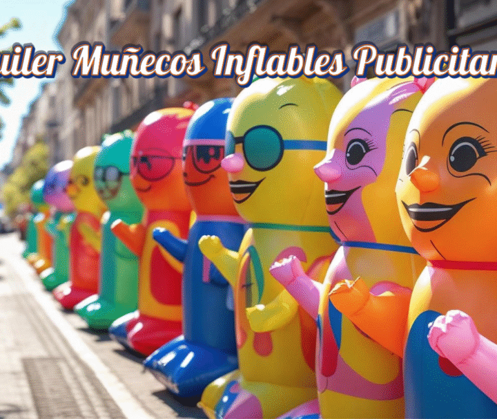 Alquiler Muñecos Inflables Publicitarios