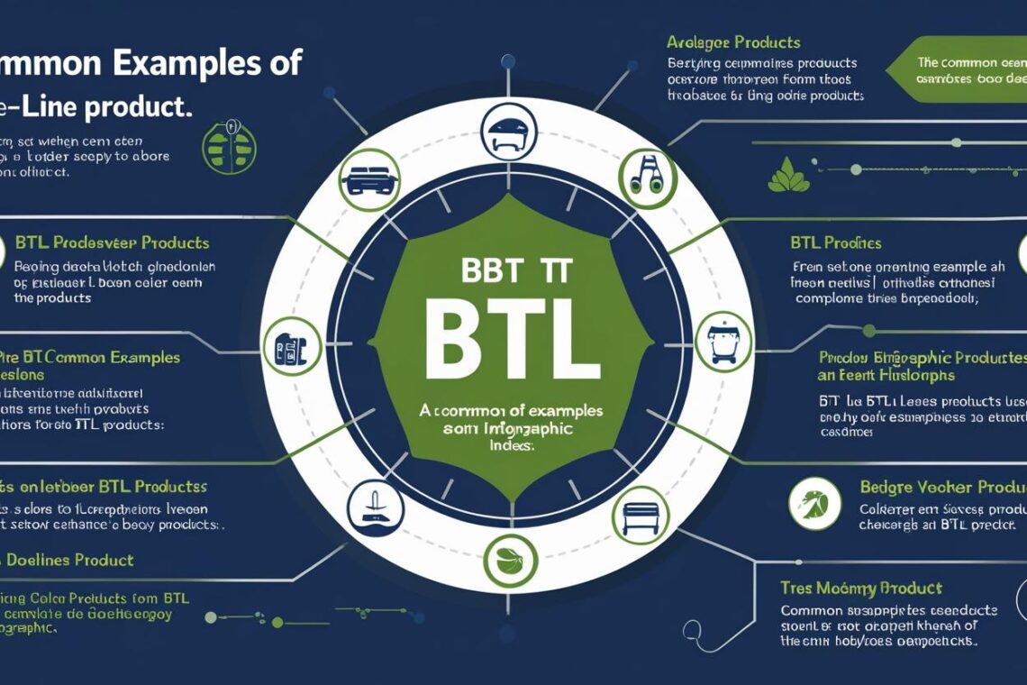 Lista de Ejemplos Comunes de Productos BTL